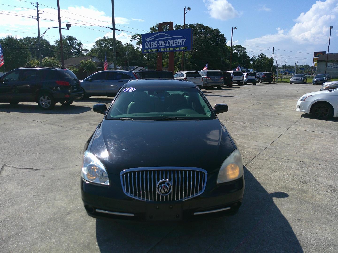 2010 BLACK BUICK LUCERNE CXL-3 ULTRA (1G4HE5EM9AU) , located at 10405 Abercorn Street, Savannah, GA, 31419, (912) 921-8965, 31.988262, -81.131760 - Photo#0